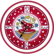 Набор для вышивания Panna Ч-1581 Часы «Для уютной кухни» 25*25 см