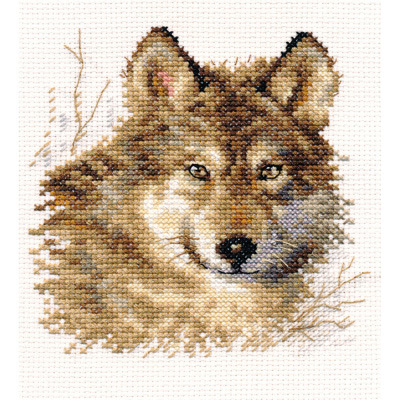 Набор для вышивания Алиса 1-27 «Волк» 12*12 см в интернет-магазине Швейпрофи.рф