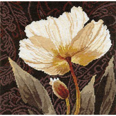 Набор для вышивания Алиса 2-17 «Белые цветы. Залитый светом» 25*25 см в интернет-магазине Швейпрофи.рф