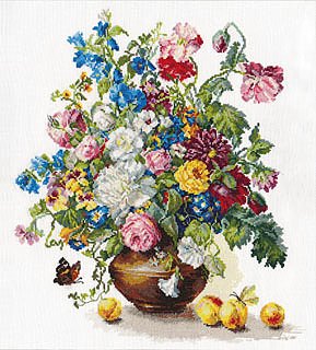 Набор для вышивания Алиса 2-23 «Поэзия цветов. Благоухание лета» 32*37 см