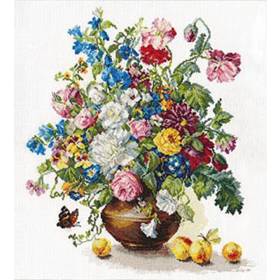 Набор для вышивания Алиса 2-23 «Поэзия цветов. Благоухание лета» 32*37 см в интернет-магазине Швейпрофи.рф