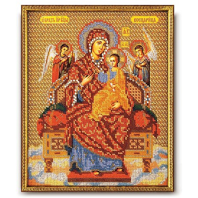 Набор для вышивания бисером Кроше В-172 «Богородица Всецарица» 21*26 см в интернет-магазине Швейпрофи.рф