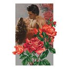 Набор для вышивания бисером МП 0015/Б «Розы любви» 27*37 см