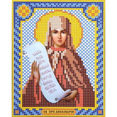 Набор для вышивания бисером Наследие НДА5-046 «Св. Полина» 12*16 см в интернет-магазине Швейпрофи.рф