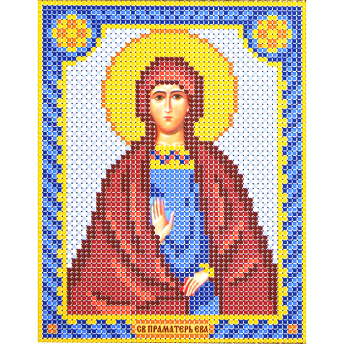Набор для вышивания бисером Наследие НДА5-114 «Св. Ева» 12*16 см
