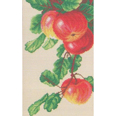Набор для вышивания Искусница №556 «Спелые яблоки» 19*32 см в интернет-магазине Швейпрофи.рф