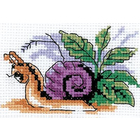 Набор для вышивания Кларт 6-084 «Весёлая улитка» 9*7 см