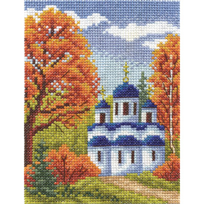 Набор для вышивания Кларт 8-026 «Осенний денек» в интернет-магазине Швейпрофи.рф