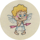 Набор для вышивания Кларт 8-165 «Ангелочек» 12,5*13,5 см