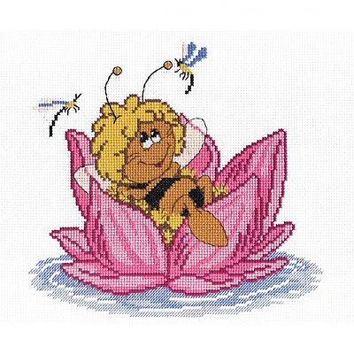 Набор для вышивания М.П.Студия НВ-204 «Пчелка» 22*24 см в интернет-магазине Швейпрофи.рф