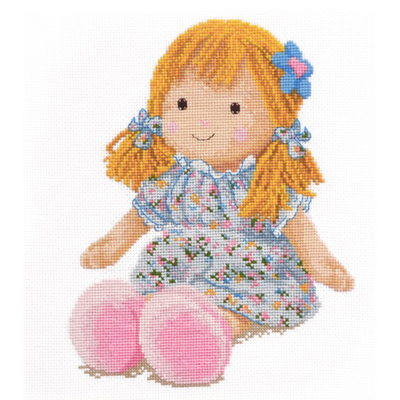 Набор для вышивания Овен №817 «Кукла Маша» 19*25 см в интернет-магазине Швейпрофи.рф