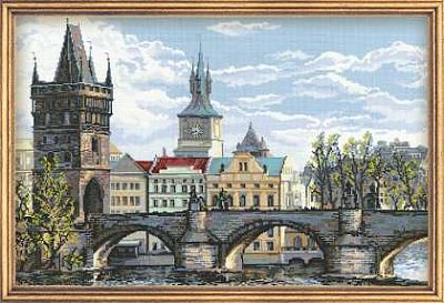 Набор для вышивания Риолис №1058 «Прага. Карлов мост» 60*40 см