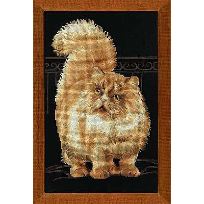 Набор для вышивания Риолис №1152 «Персидский кот» 26*38 см в интернет-магазине Швейпрофи.рф