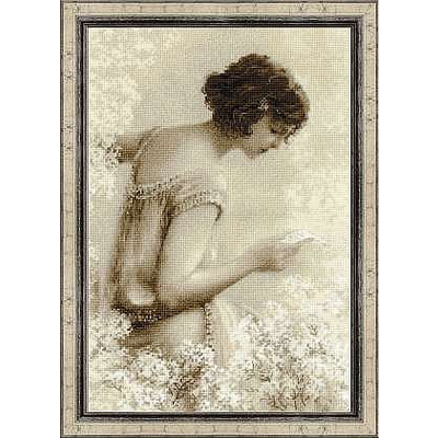 Набор для вышивания Риолис №1277 «Старая фотография. Письмо» 26*38 см в интернет-магазине Швейпрофи.рф