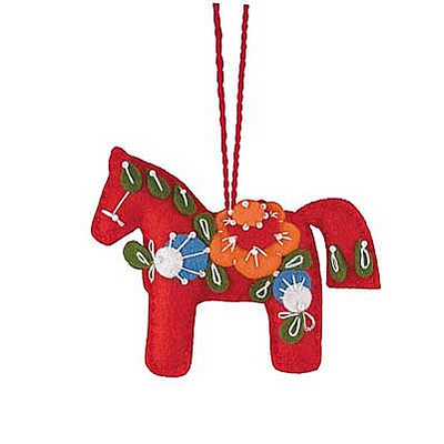 Набор для вышивания Риолис №1379 АС «Красный конь» 10*8 см в интернет-магазине Швейпрофи.рф