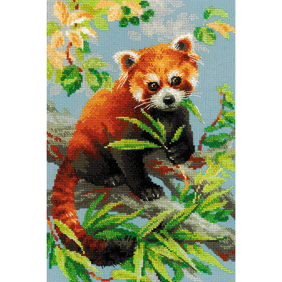 Набор для вышивания Риолис №1627 «Красная панда» 21*30 см в интернет-магазине Швейпрофи.рф