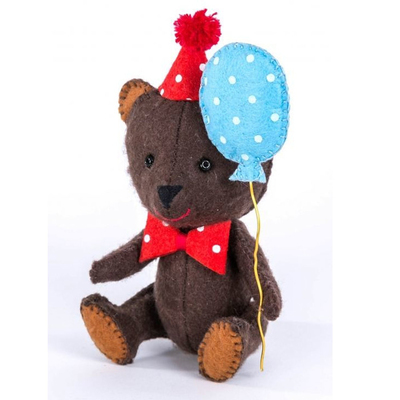 Набор для шитья Кукла Перловка из фетра ПФД-1051 «Happy Мишка» 11,5 см в интернет-магазине Швейпрофи.рф
