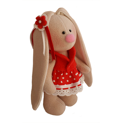 Набор текстильная игрушка Happy Hands M3-06 «Зайка Ягодка» 20 см в интернет-магазине Швейпрофи.рф