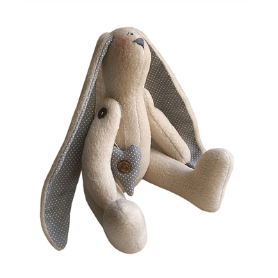 Набор текстильная игрушка Ваниль R005 «Rabbit's Story. Заяц флисовый» 28 см в интернет-магазине Швейпрофи.рф