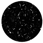 Бисер Астра рубка (уп. 20 г) №0049Р черный