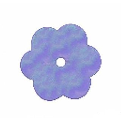 Пайетки «фигурки» Астра цветочки 10 мм (уп. 10 г) 17 голуб. в интернет-магазине Швейпрофи.рф