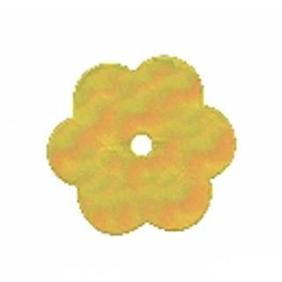 Пайетки «фигурки» Астра цветочки 10 мм (уп. 10 г) 91 желтый в интернет-магазине Швейпрофи.рф