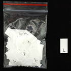 Размерники в пакетике (уп. 1000 шт.) «L» белый