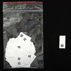 Размерники в пакетике (уп. 200 шт.) «M» белый