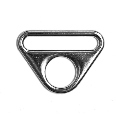 Рамка-треугольник 38 мм (уп. 20 шт.) никель в интернет-магазине Швейпрофи.рф