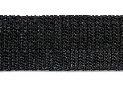 Ременная лента Китай 25 мм (рул. 50; 100 м) черн.