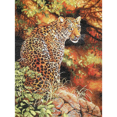 Рисунок на канве Гелиос Ф-009 «Леопард» 34*41 см в интернет-магазине Швейпрофи.рф
