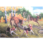 Рисунок на канве Гелиос Ф-081 «Охота на оленей» 41*56 см