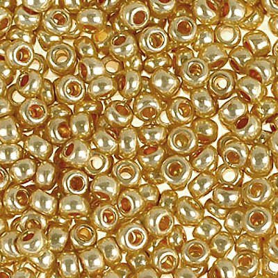 Бисер Preciosa Чехия (уп. 5 г) 18181 золотистый металлик в интернет-магазине Швейпрофи.рф