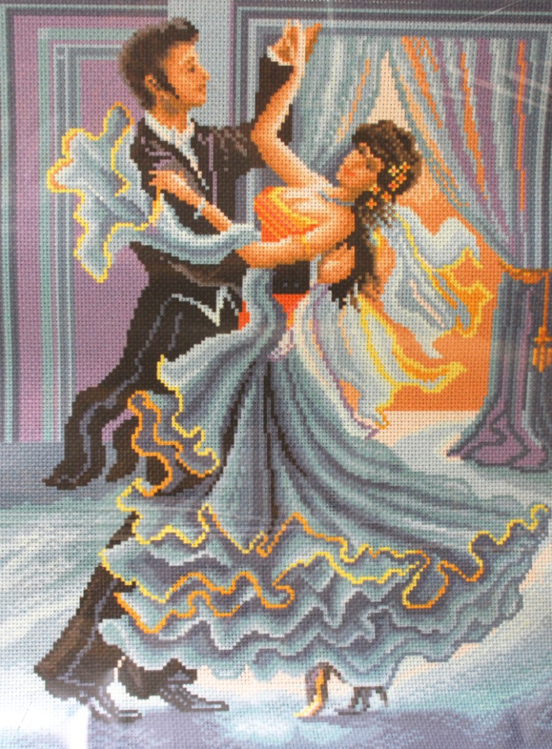 Рисунок на канве МП (37*49 см) 1343 «Танец»