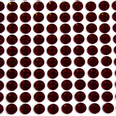 Стразы клеевые на листе 6 мм (уп. 504 шт.) бордо в интернет-магазине Швейпрофи.рф