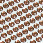 Стразы клеевые на листе 6 мм (уп. 504 шт.) коричневый