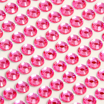 Стразы клеевые на листе 6 мм (уп. 504 шт.)розовый в интернет-магазине Швейпрофи.рф