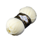 Пряжа СуперЛана Класик (SuperLana Klasik), 100 г / 280 м, 062 молочный в интернет-магазине Швейпрофи.рф