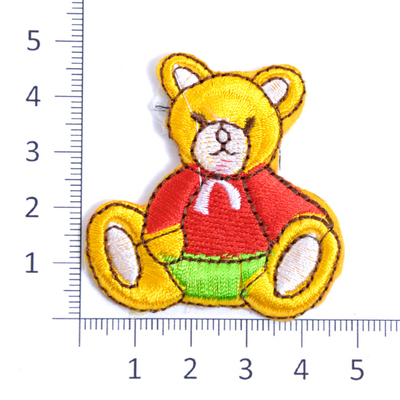 Термоаппликация 8681 «Медвежонок» (2) 4,7*5 см в интернет-магазине Швейпрофи.рф