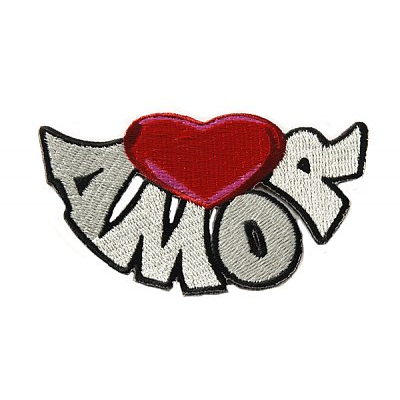 Термоаппликация AD1026 «Amor» 6*8,8 см в интернет-магазине Швейпрофи.рф