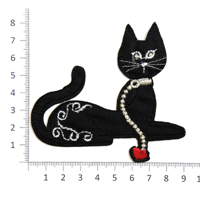 Термоаппликация L023  L024  L025 (№11) «Кот» (3) 9*11 см в интернет-магазине Швейпрофи.рф