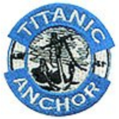 Термоаппликация L201 «Titanic Anchor»  6,5*6,5 см в интернет-магазине Швейпрофи.рф