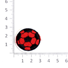 Термоаппликация MC-TEP «Мяч» 3*3 см ассорти в интернет-магазине Швейпрофи.рф
