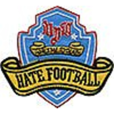 Термоаппликация №1585 «Hatе Football» (8) 8,5*9 см в интернет-магазине Швейпрофи.рф