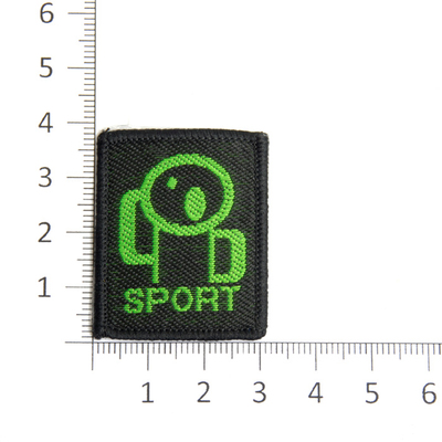 Термоаппликация №2018 «Спорт» (3) 3,5*4 см в интернет-магазине Швейпрофи.рф