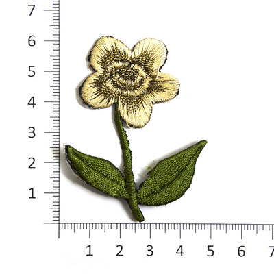 Термоаппликация №69 «Цветок» 6,5*5,5 см в интернет-магазине Швейпрофи.рф