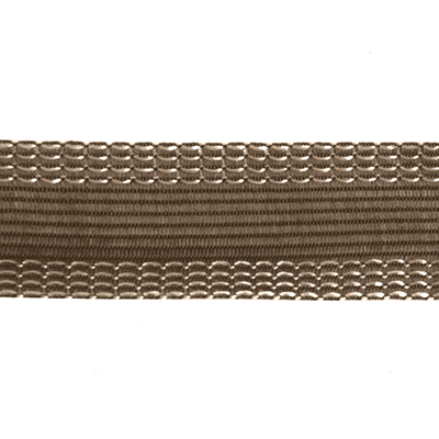 Тесьма брючная 25 мм клеевая рул. 50 м св.коричневый(кофе) в интернет-магазине Швейпрофи.рф