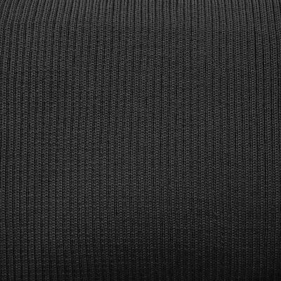 Трикотажное полотно (шир. 40 см) акрил плотное 183039 чёрный в интернет-магазине Швейпрофи.рф