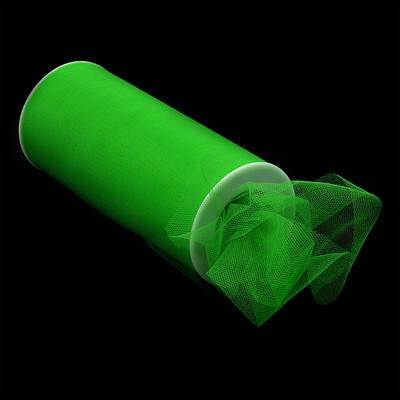 Фатин TBY.С в шпульках шир. 150 мм  (уп. 22,86 м) 26 зелёный в интернет-магазине Швейпрофи.рф