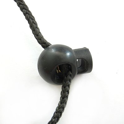 Фиксатор пласт. шарик 15 мм черный в интернет-магазине Швейпрофи.рф